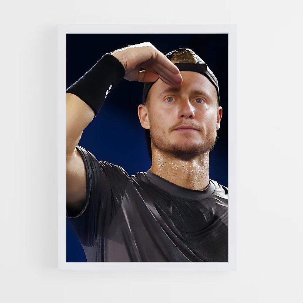 Poster Le Service Gagnant – affiche Tennis (vue 3)